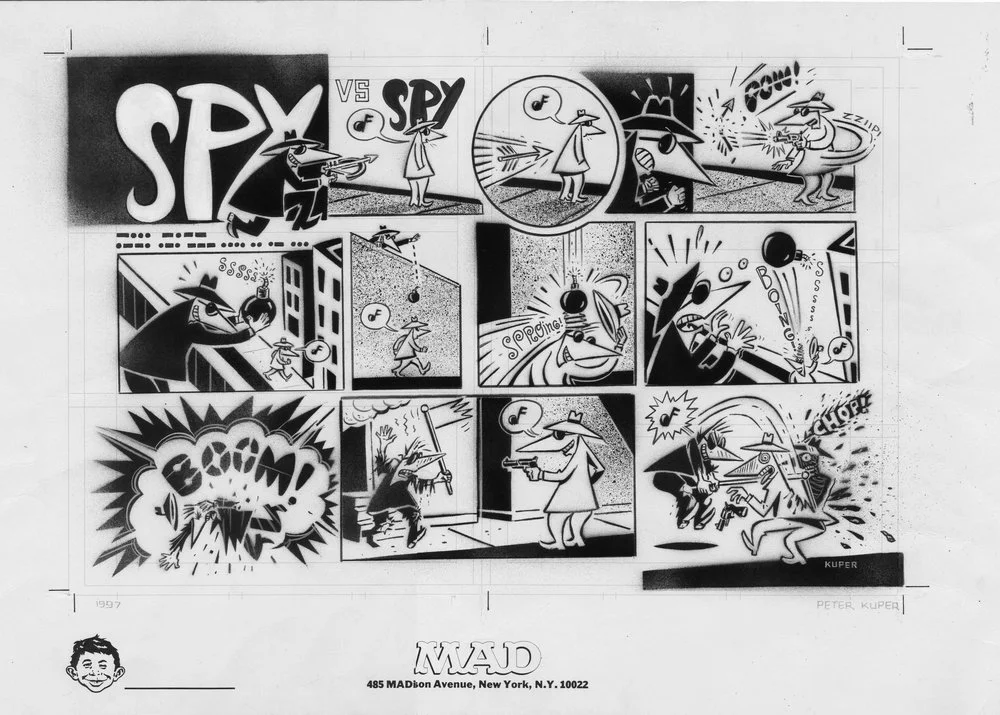 Spy vs. Spy Original Art