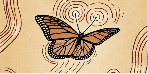 "A una mariposa monarca" | Homero Aridjis