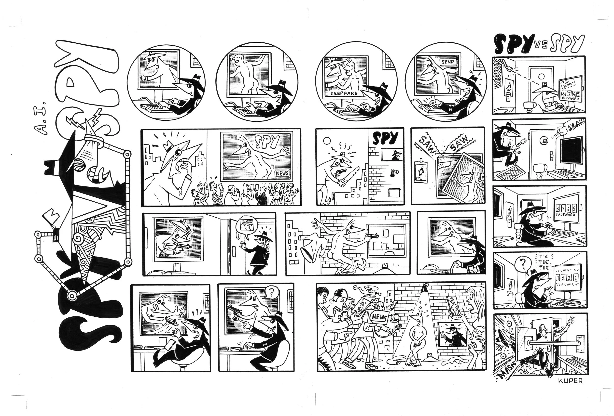 Spy vs Spy Final: "AI"