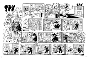 Peter Kuper | Spy vs Spy Final: "Music" | Peter Kuper