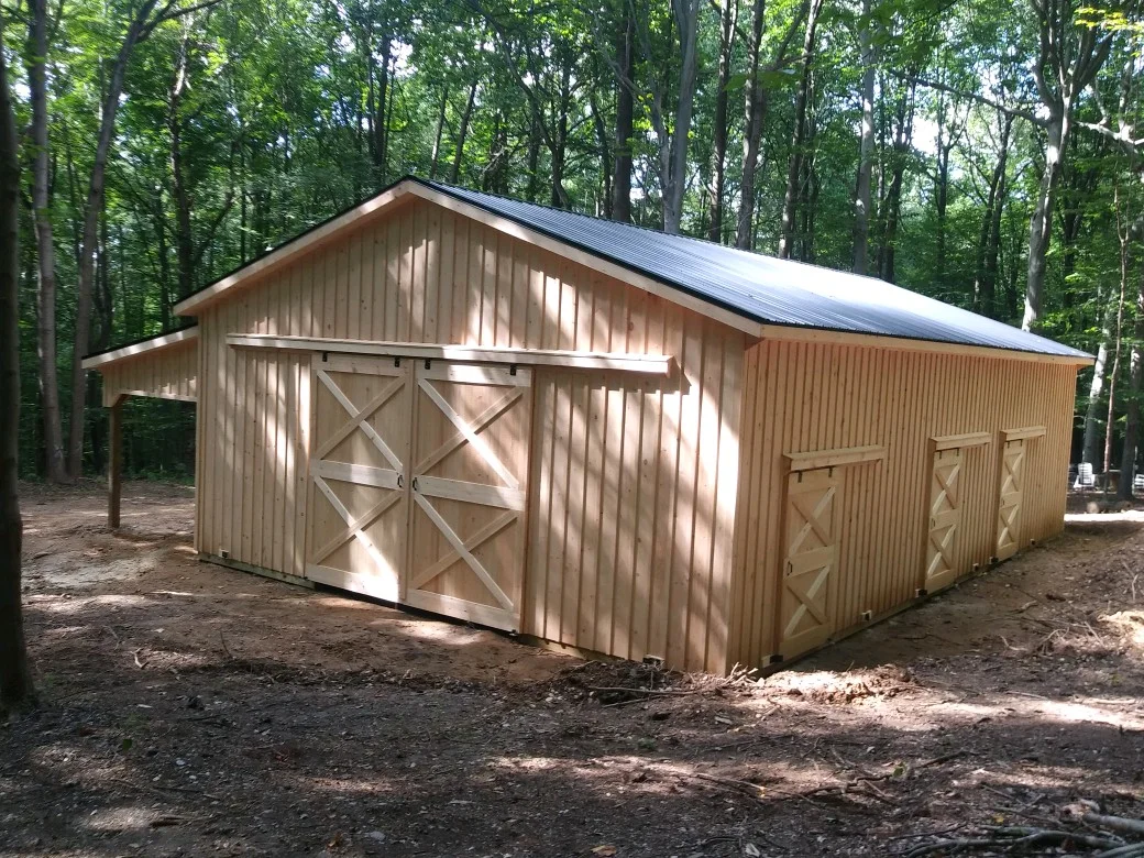 30x50 Pole Barn Barn