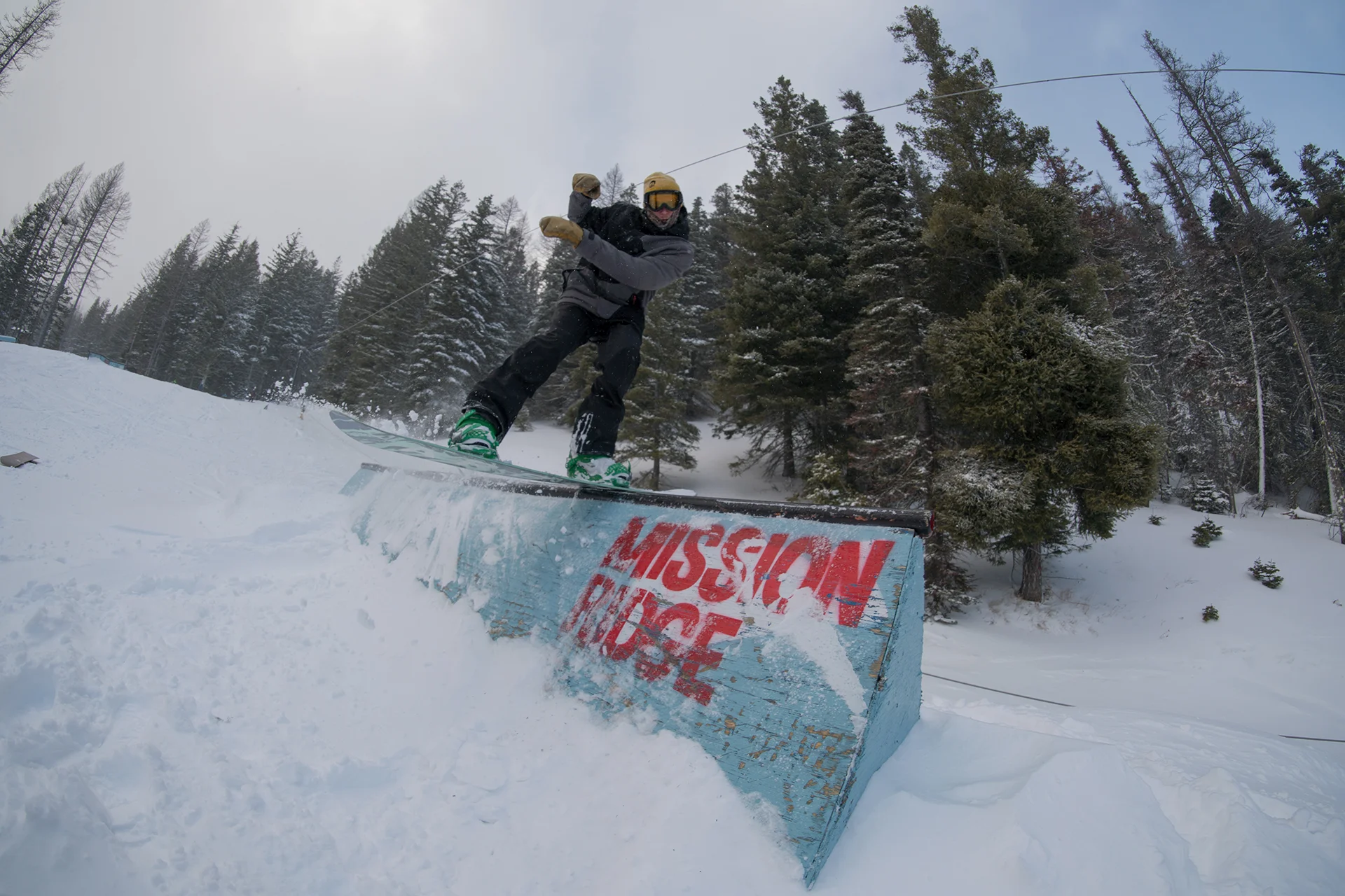 Weekend at Mission with The Snowboarder's Journal