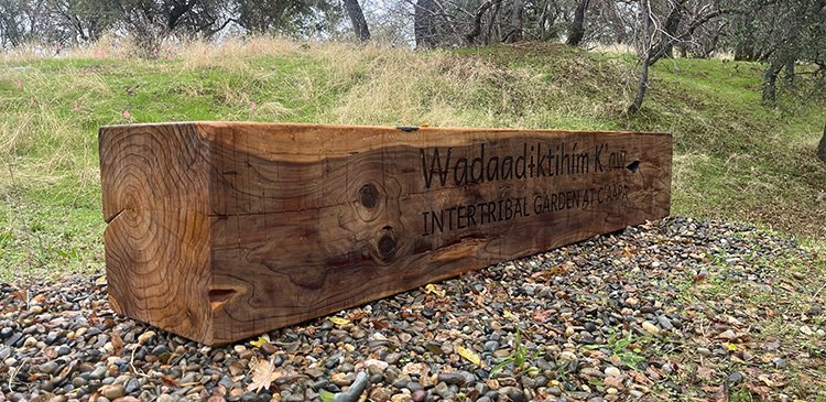 Intertribal Garden Sign