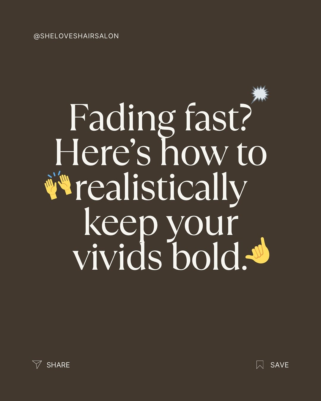 Cold showers aren&rsquo;t for everyone 🥶 &hellip; and that&rsquo;s okay.
⁠
The truth? Colored conditioners, washing less, and using dry shampoo can keep your vivid tones looking fresh &mdash; no extreme lifestyle changes required.
⁠
💜 And when it d