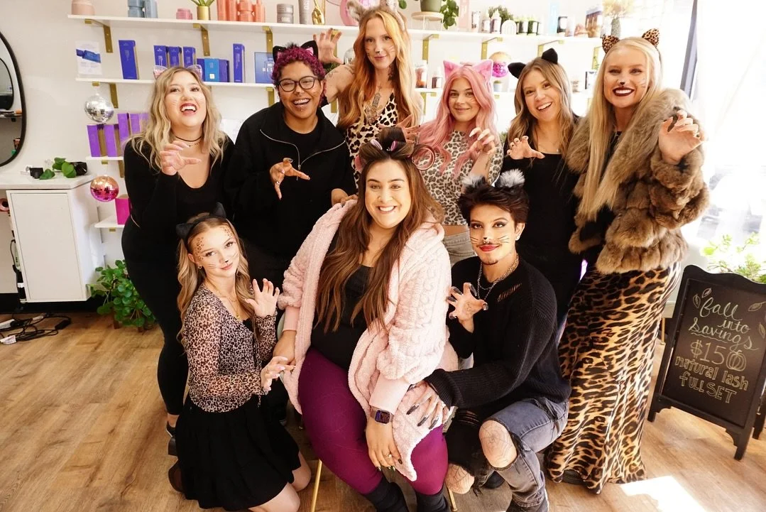 Happy Halloween from us to you!! Have a spook-tacular day and stay safe! Thanks to all who participated in our pumpkin voting 🎃 and to our incredible clients for rocking with us this October 🫶
.
.
.
#denver #denverhairstylist #hairstylist #salon #f