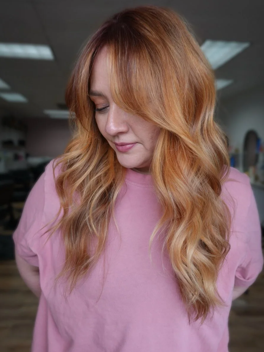 custom blonding is one of my favorite services to do&mdash;
soft, dimensional, a little lived-in&hellip; aka that effortless, low maintenance  we all want ✨

#balayage #westminstercolorado