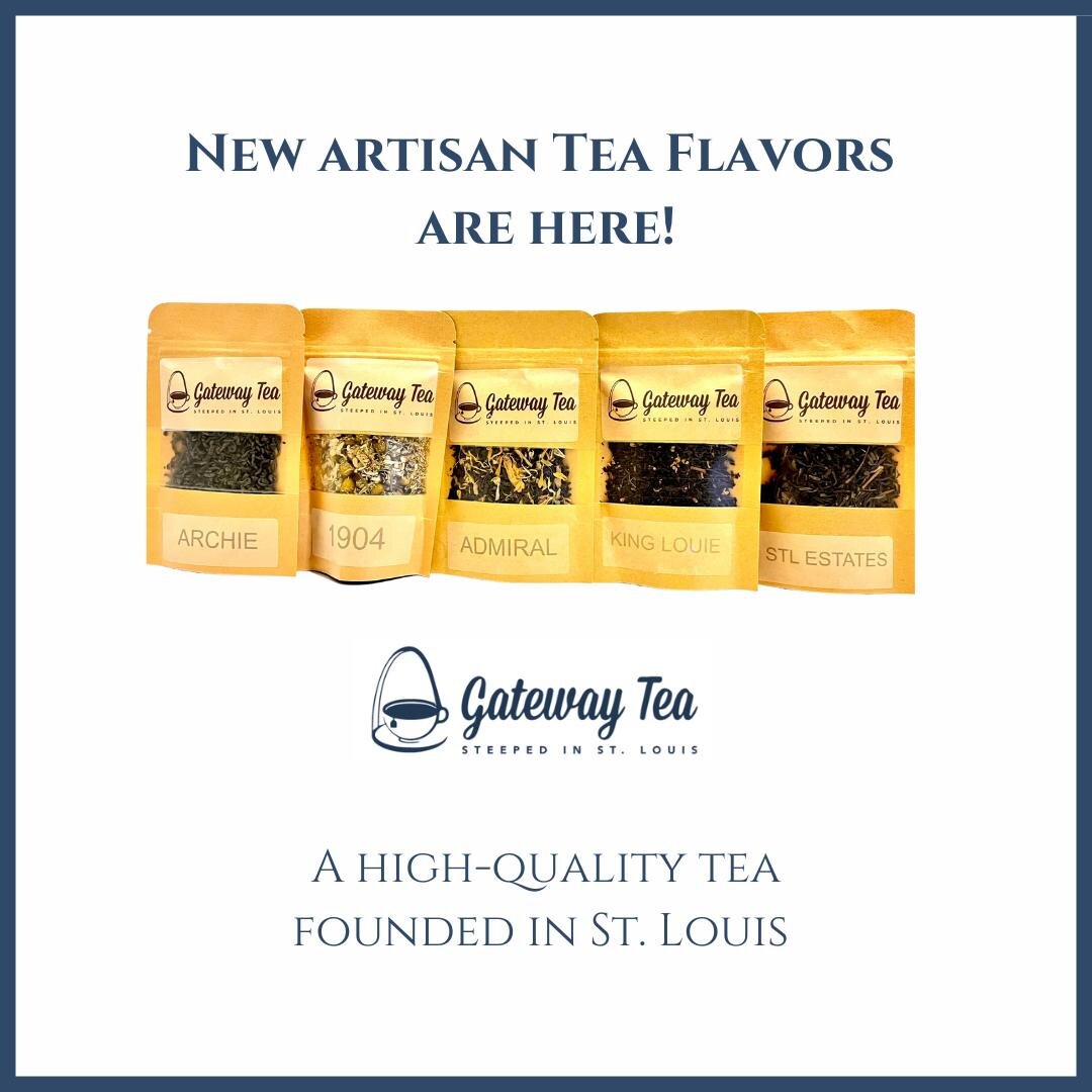 Have you tried our artisan tea? Gateway Tea, founded in St. Louis, has released new flavors. Sip, savor, &amp; enjoy! 

Photo Credit: @gatewayteastl 

#Woexstl 
#GatewayTea 
#ArtisanMade 
#Nonprofit