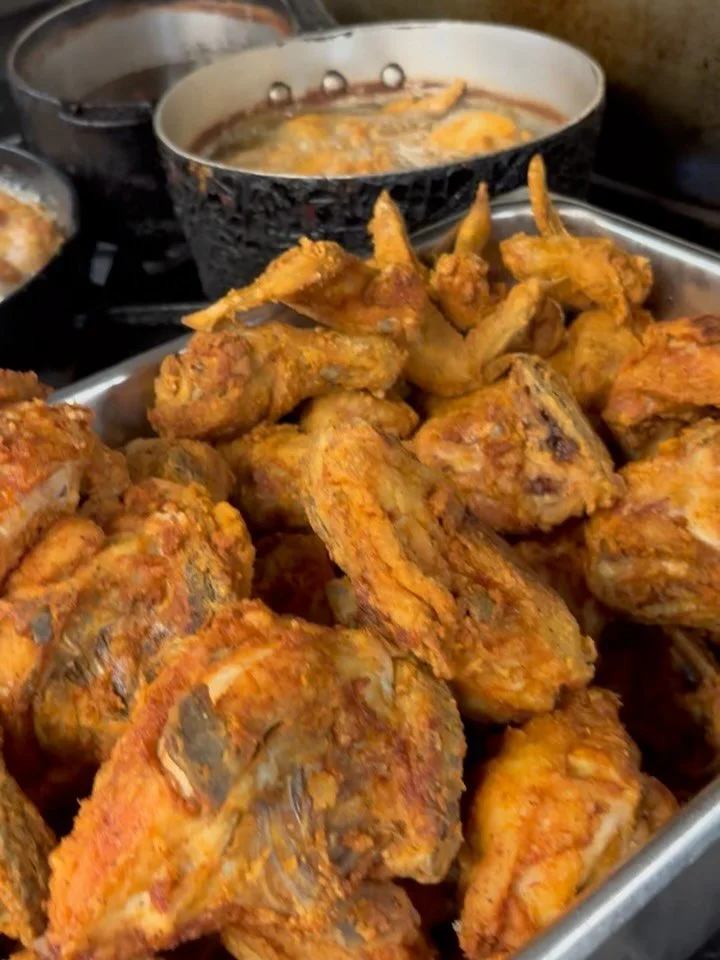 A busy morning in our kitchen fulfilling Dinner &amp; Soup Specials, Catering, &amp; more! 🥗

Purchasing our carryout items &amp; catering continues our mission of empowering women in our community. 

#Woexstl 
#Dinner 
#DinnerSpecials 
#Soup 
#Soup