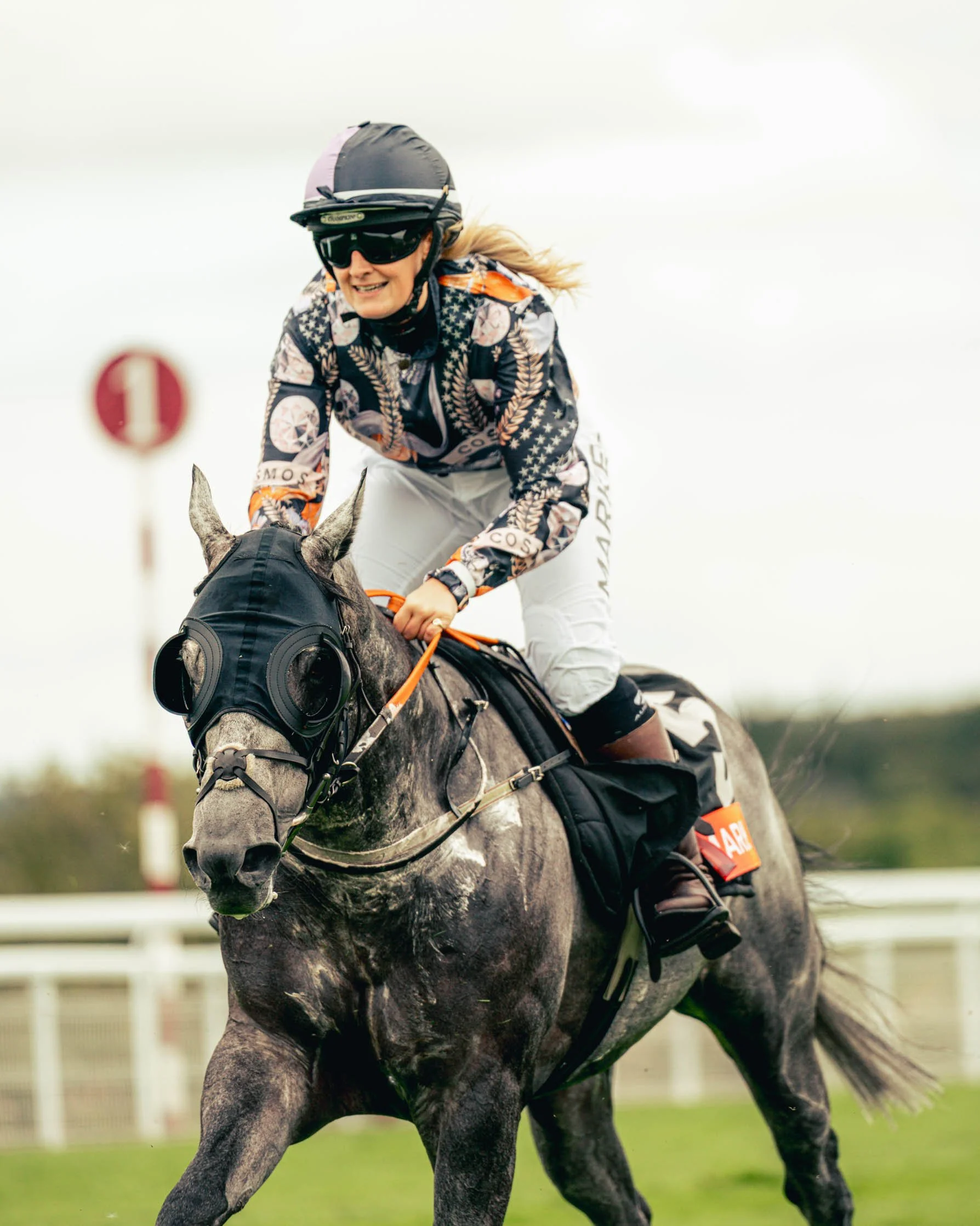   Markel Magnolia Cup  jockey at the 2023 Qatar Goodwood races, taking place at the Goodwood Racecourse Chichester, West Sussex. 