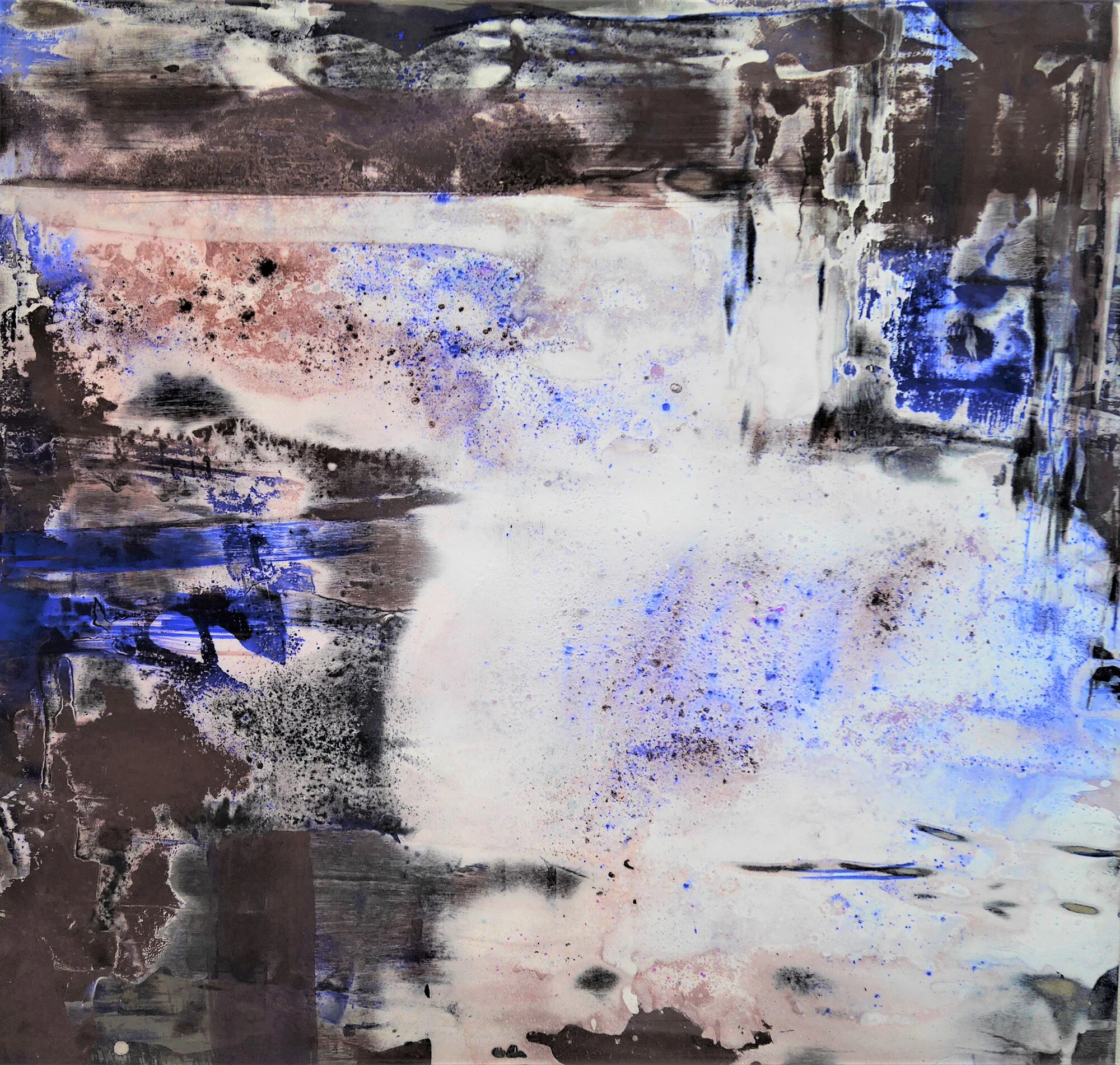 ‘ An anonym ’ mixed media 1000×1000mm 2020