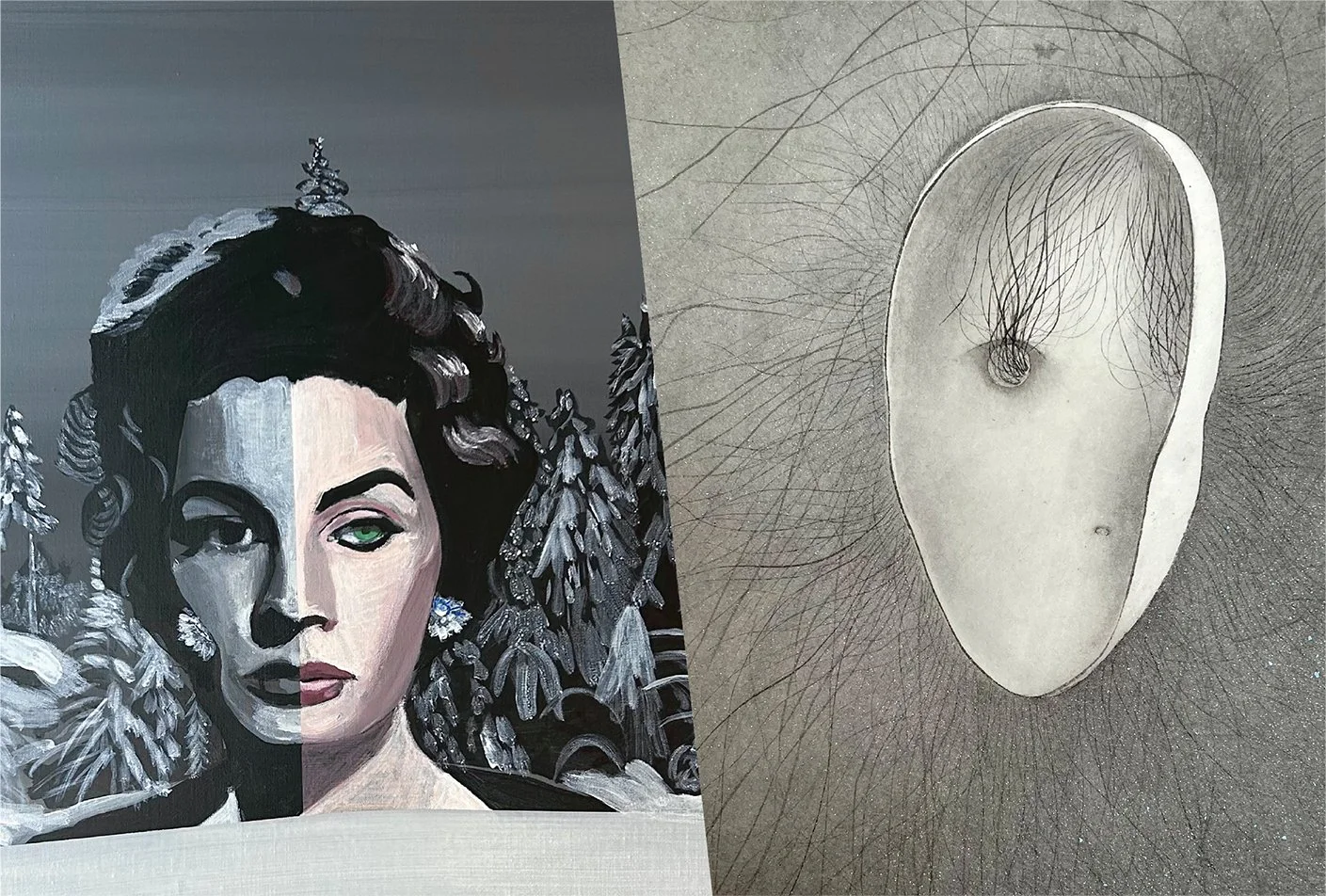 油彩画　そういう日 油彩画 そういう日 油絵と画材情報 – 油絵ラボ