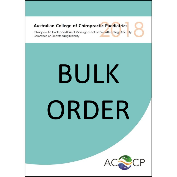 Chiropractic Evidence-Based Management of Breastfeeding Difficulty (10 Copies)