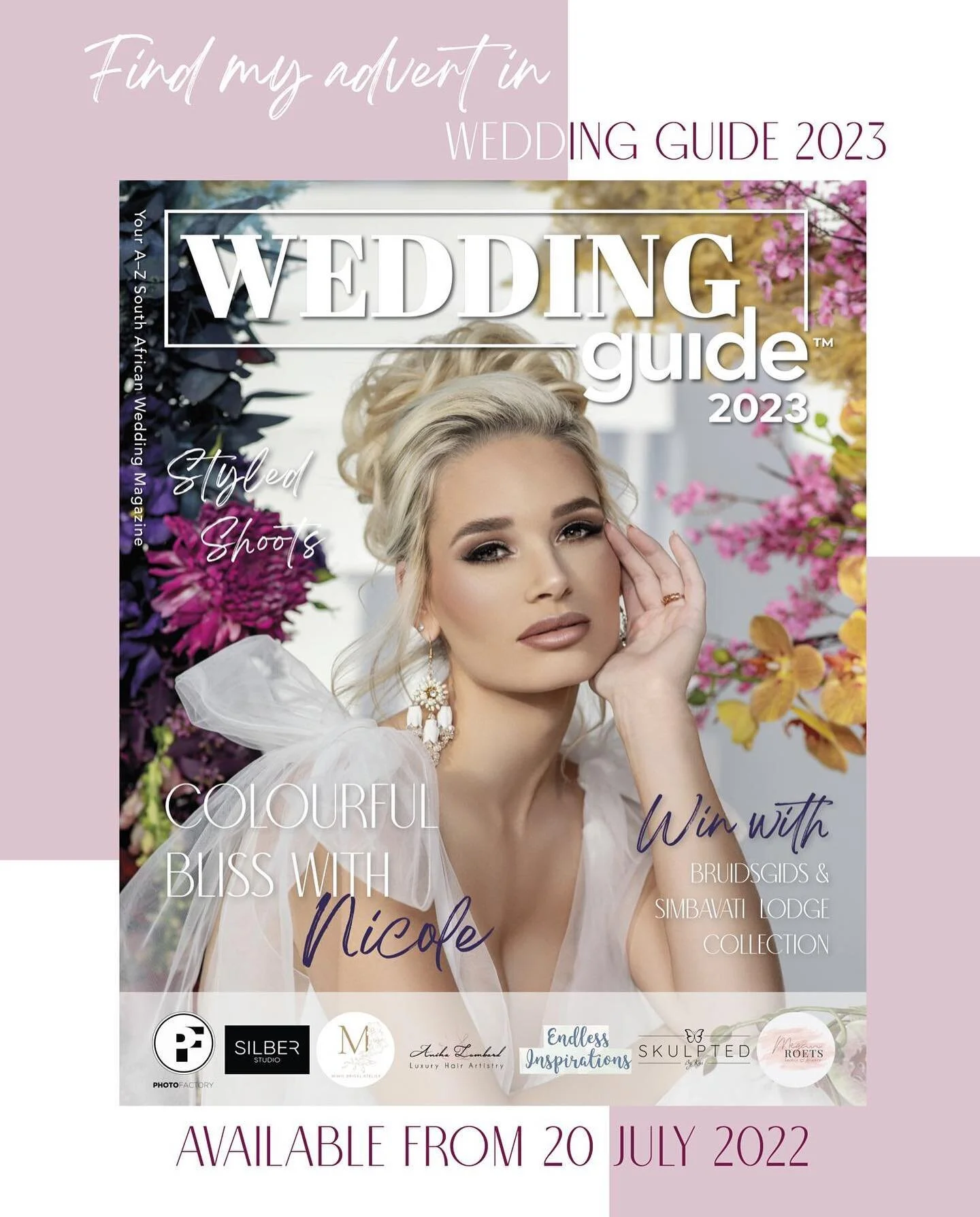 WEDDING GUIDE 2023🤍
Available today, eeepppp!! Run and go grab your copy, it&rsquo;s such an honour to have my work on the cover, thank you to the @bruidsgids team and to everyone else who made this possible:
Hair &amp; accessories: @anika_bridalhai