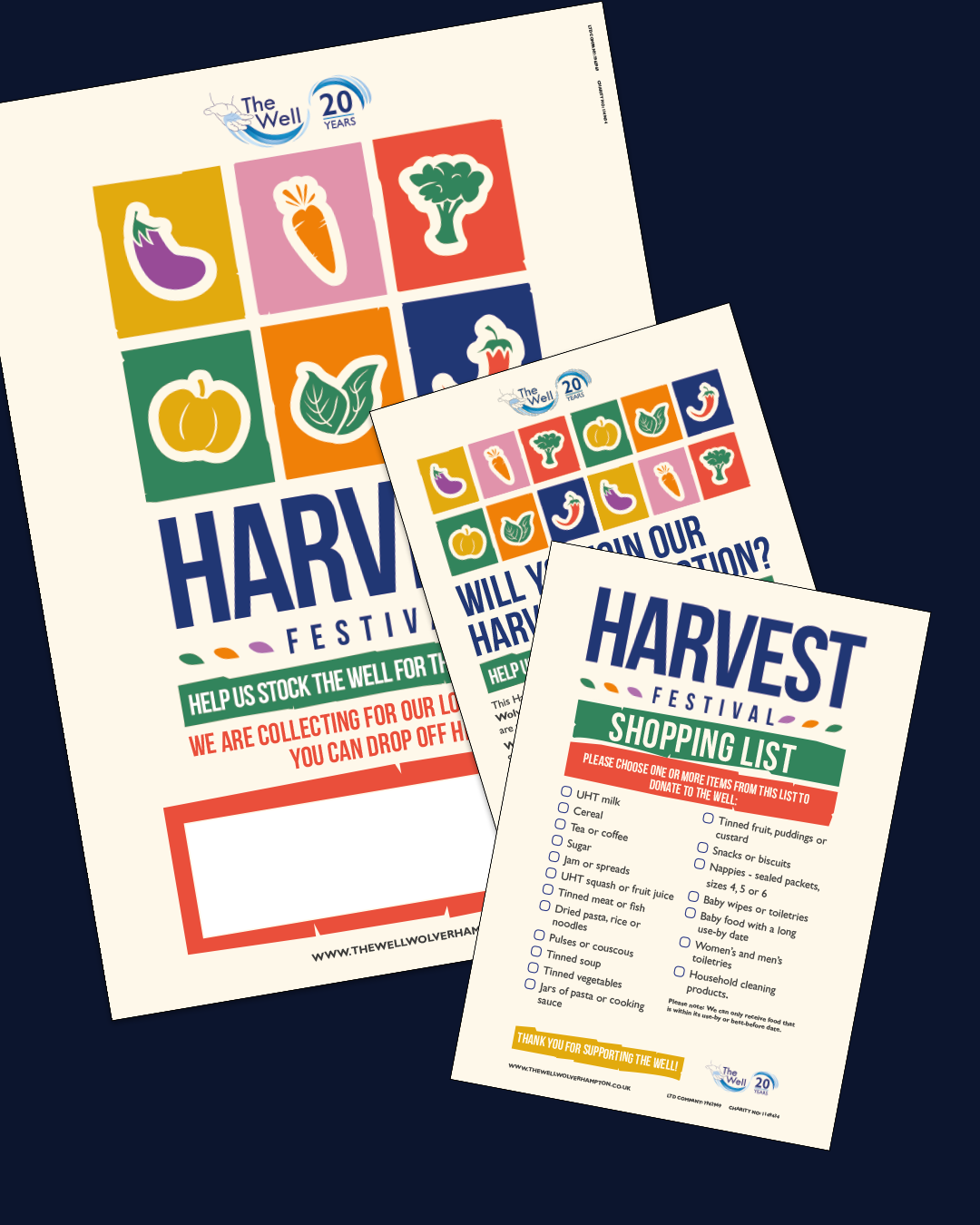 The Well Harvest Festival 2026 collection toolkit