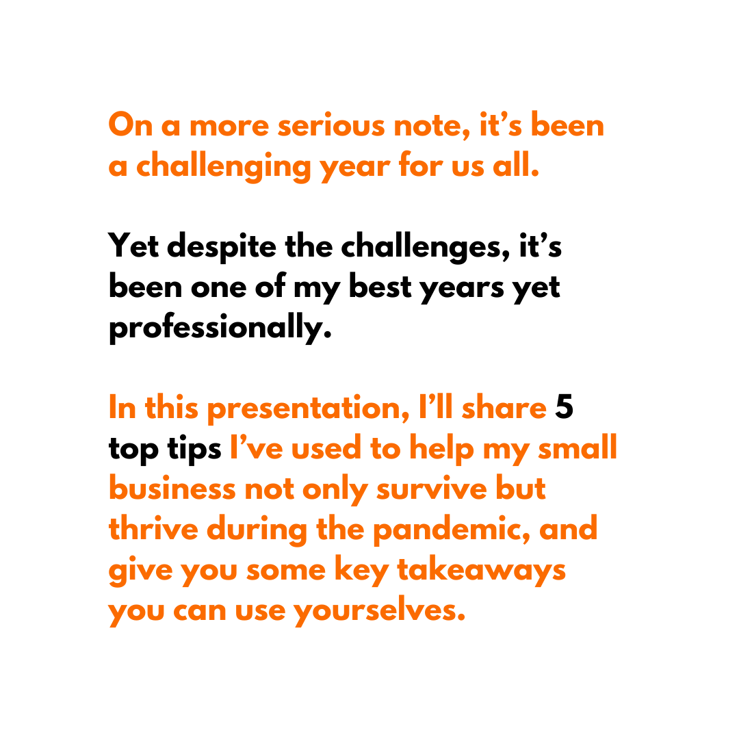 My 5 top tips for today’s small business owners