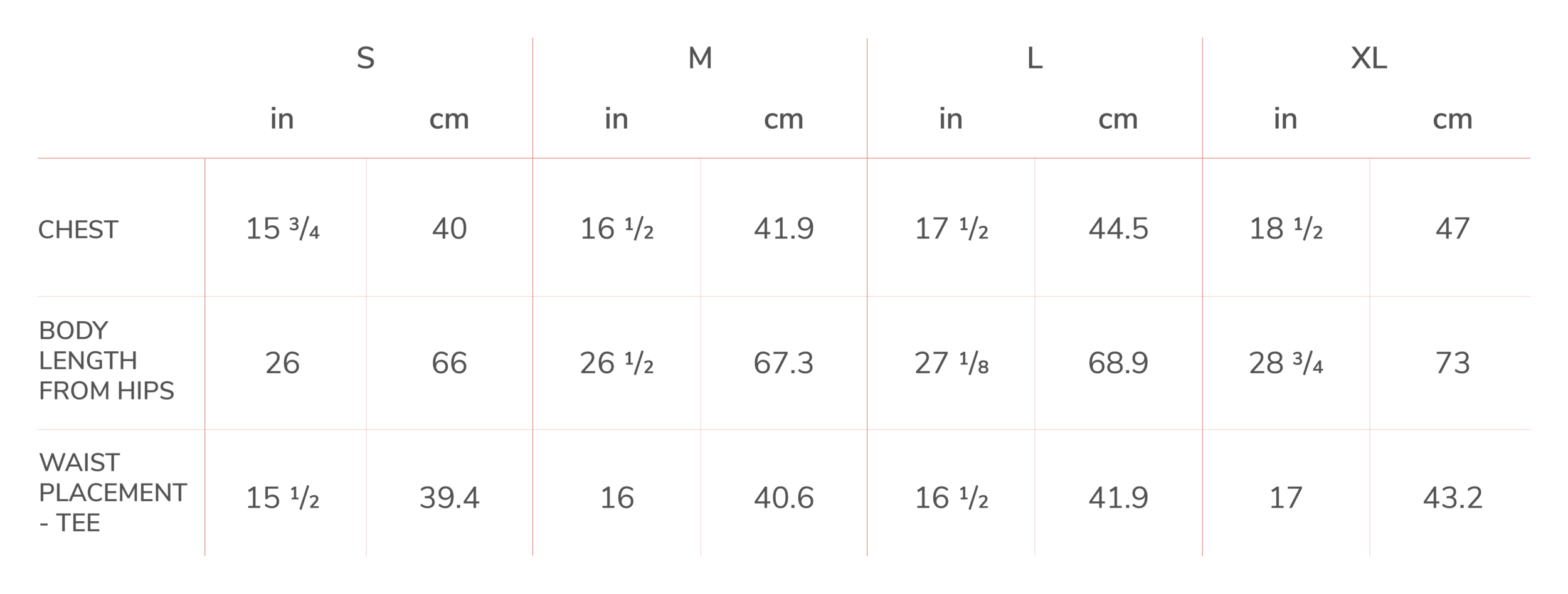 Bella + Canvas 8412 Ladies Shirt Sizing Chart.png