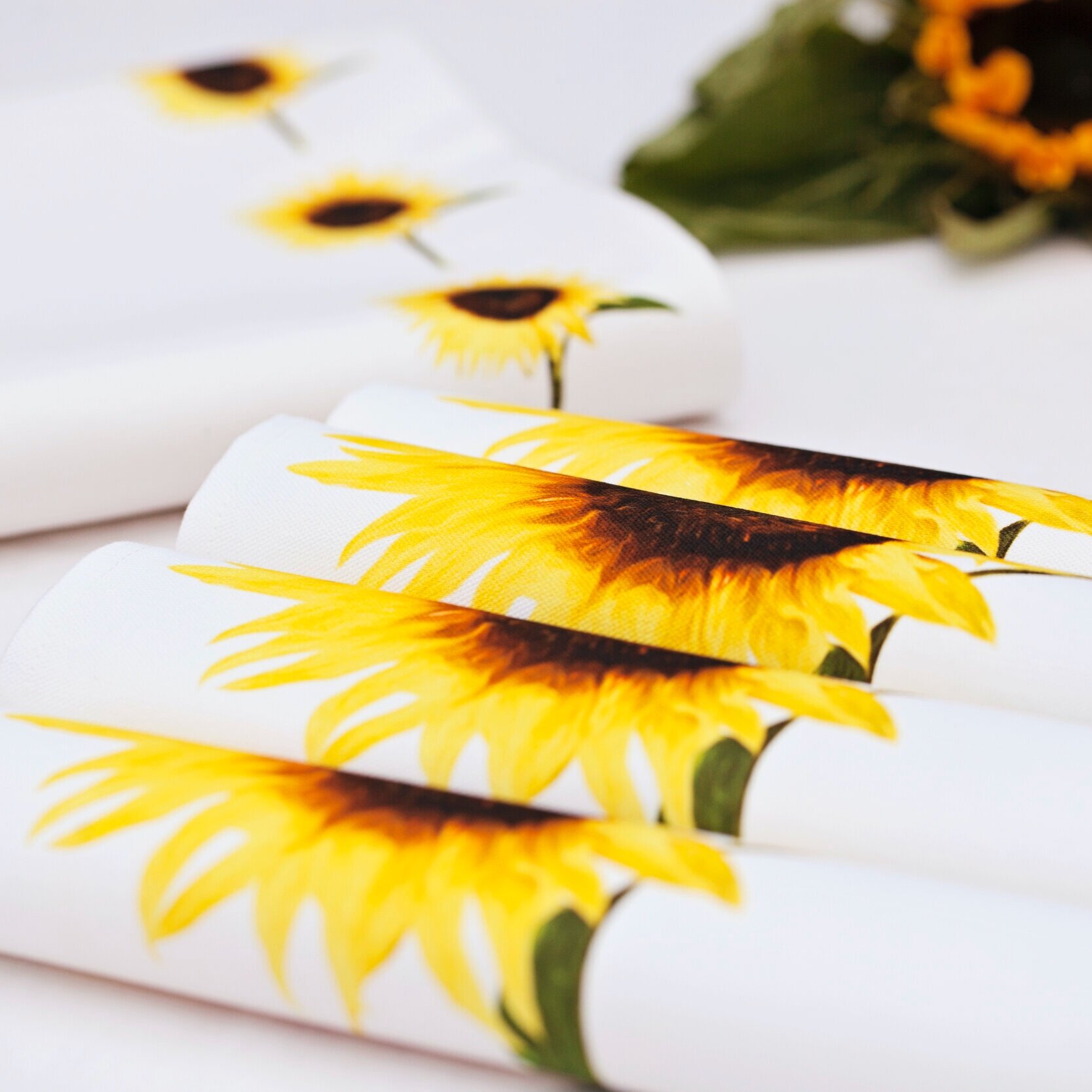 Sunflowers Napkins Set
