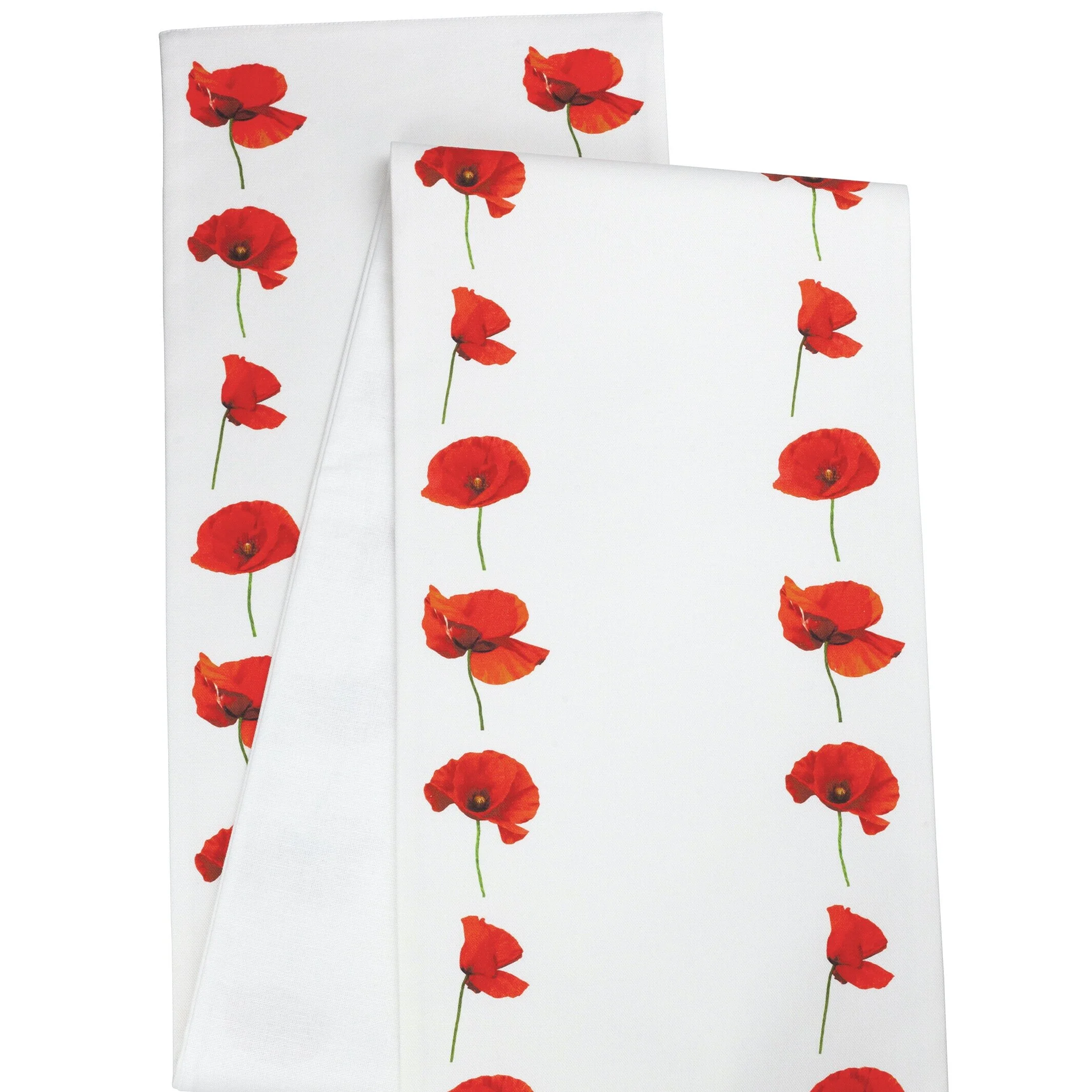 Summer Poppies Table Runner