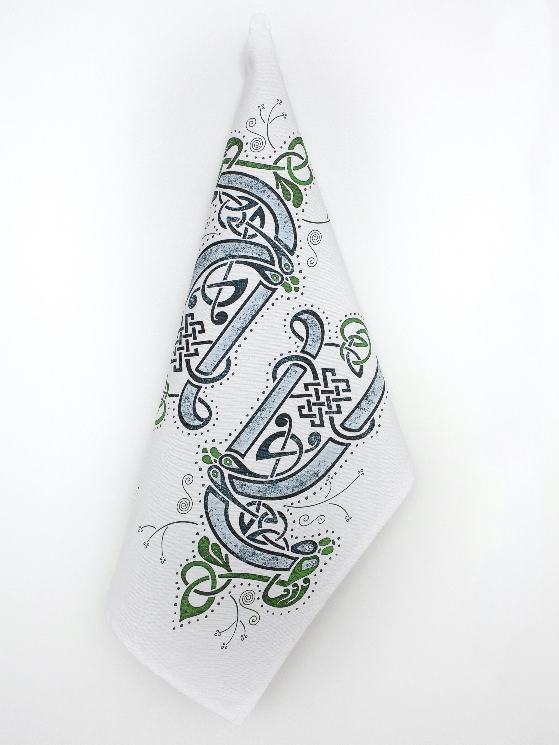 Round Tower of Clondalkin Irish Dish Towel