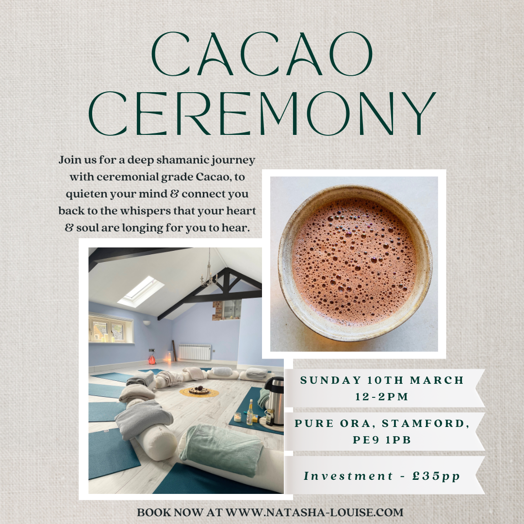 HEART OPENING CACAO CEREMONY - 28TH DECEMBER 2025