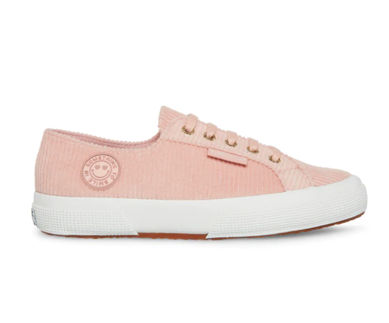 Superga x Something Navy Pink Corduroy Sneakers