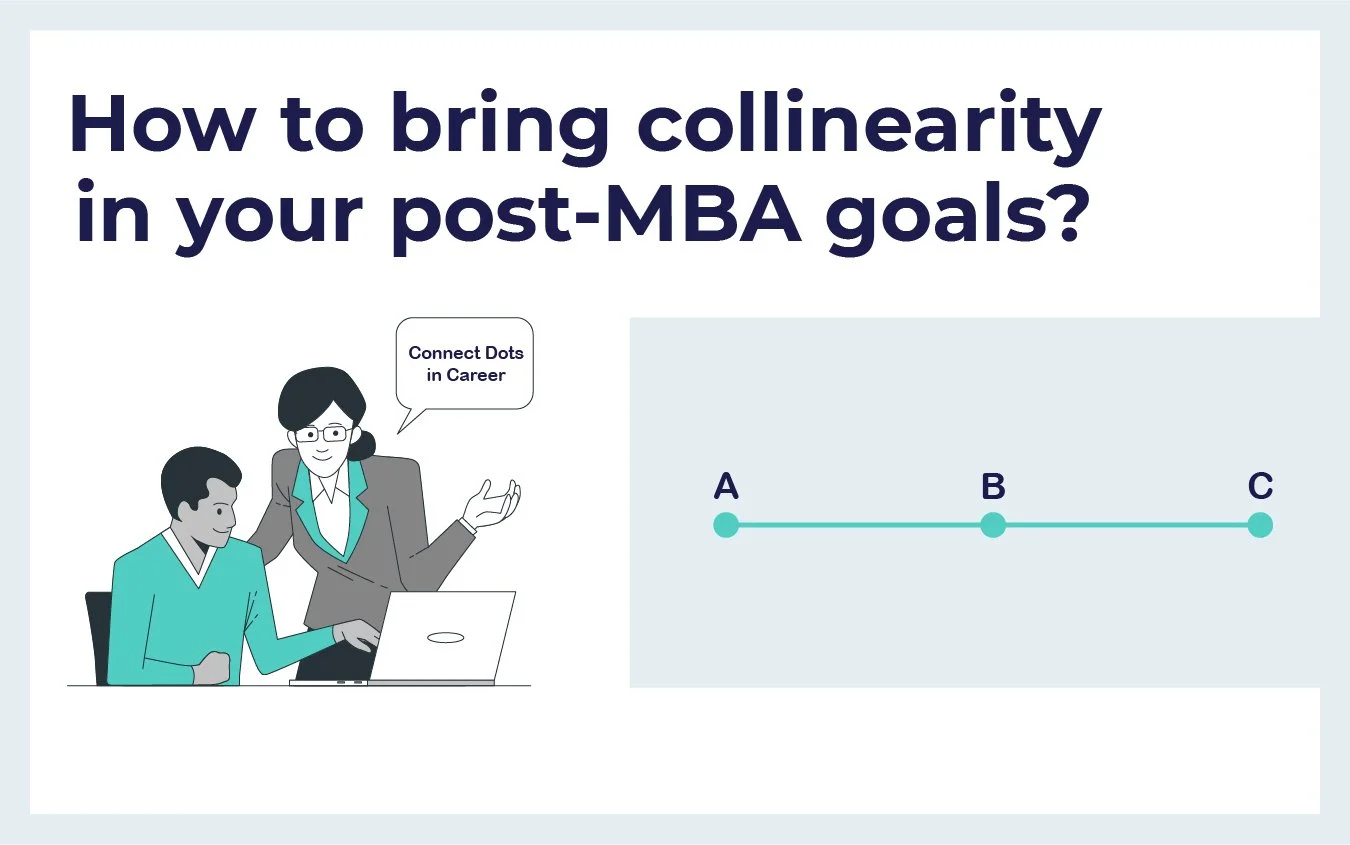 How to bring collinearity in your postMBA goals? — MBA and Beyond