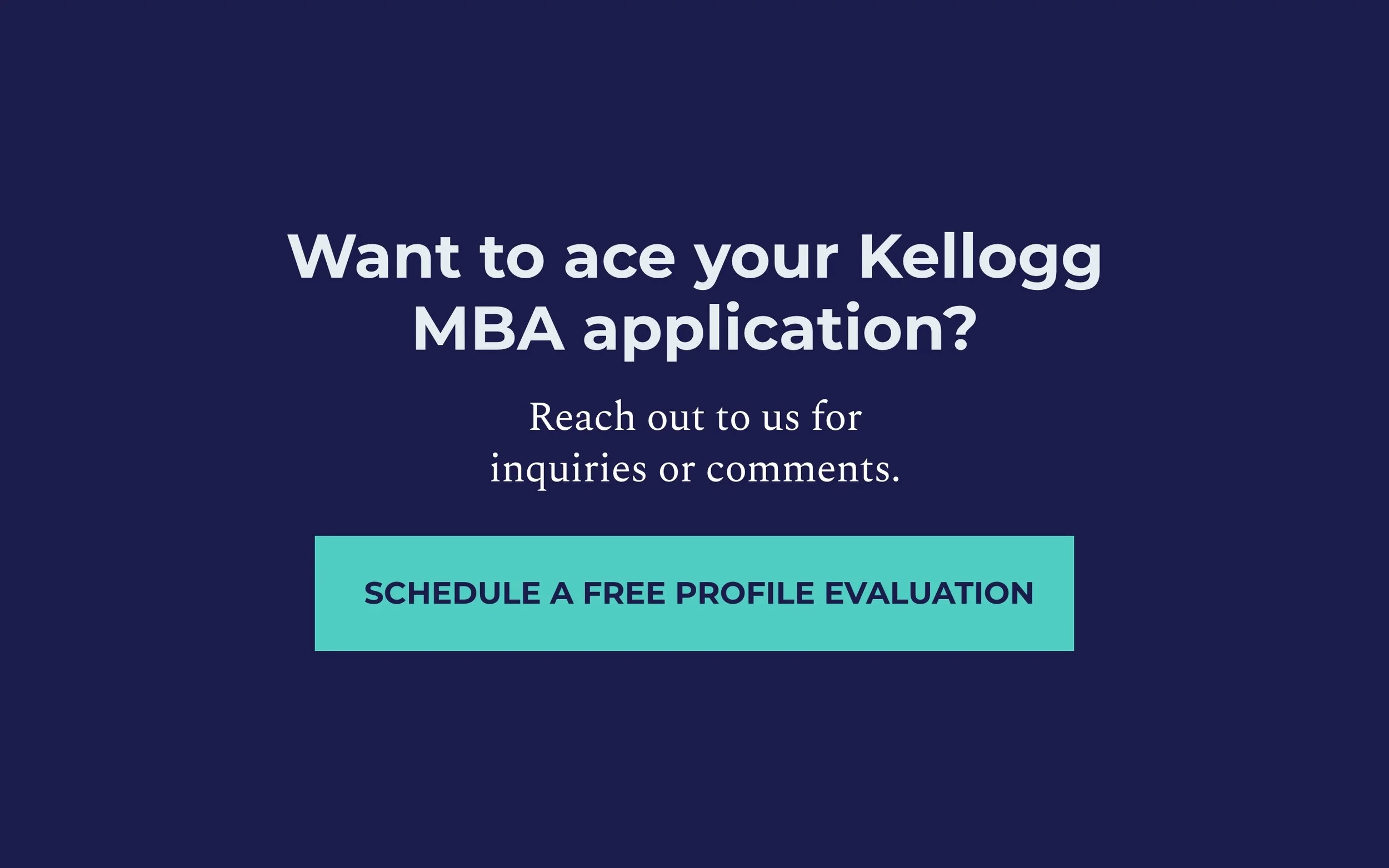How to get into Kellogg MBA? — MBA and Beyond
