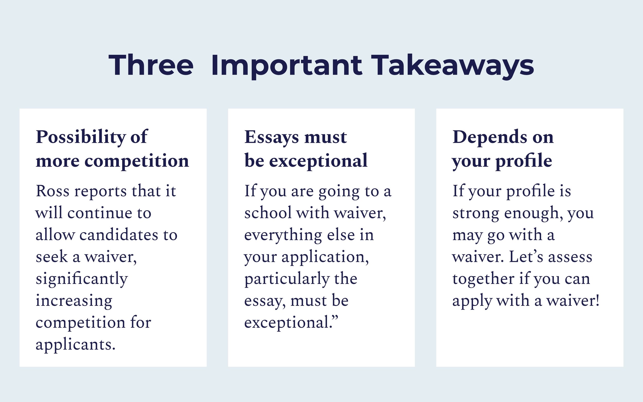 gmat waiver essay example