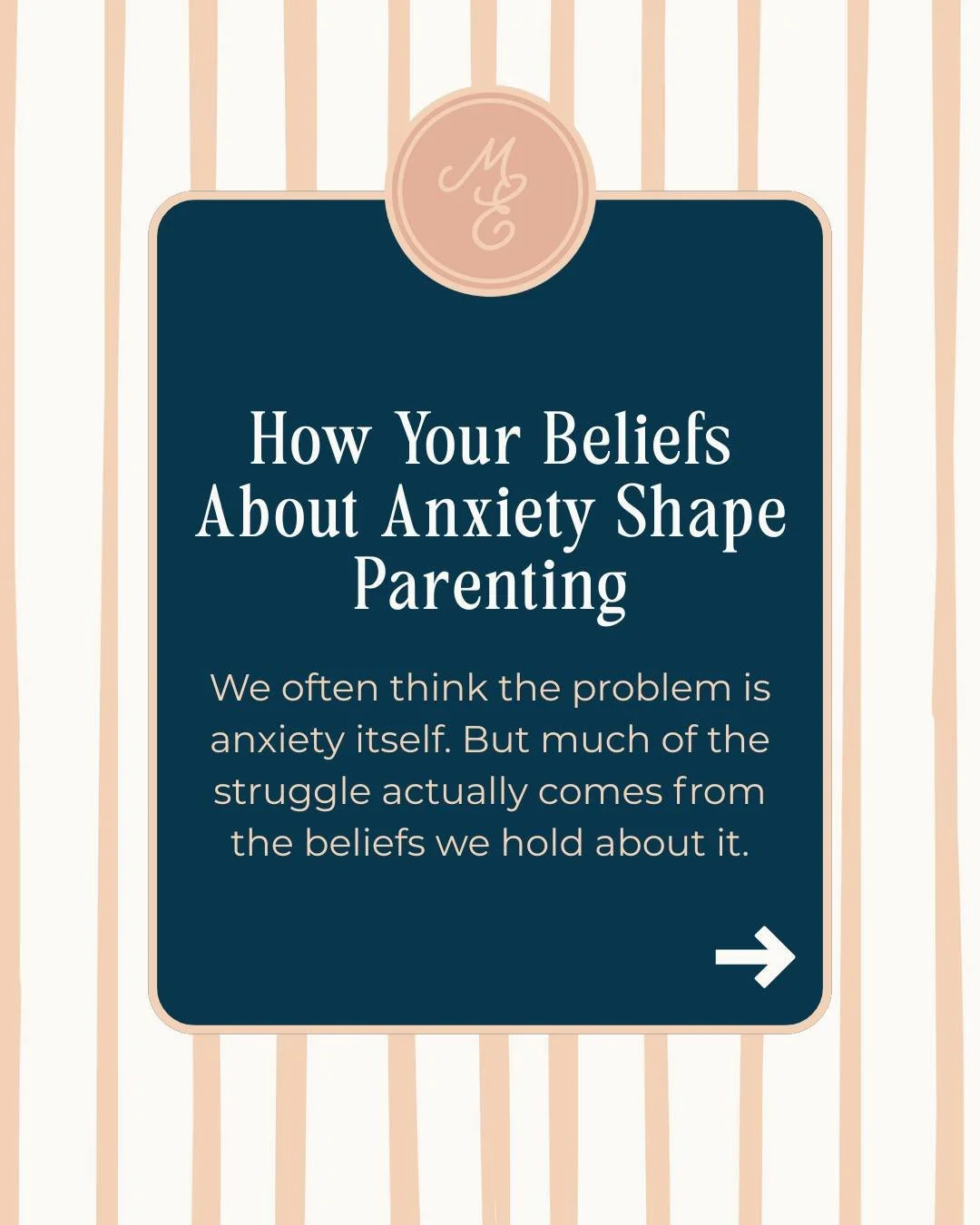 We often think the problem is anxiety itself&mdash;but so much of the struggle comes from the beliefs we hold about anxiety.

❌ If you believe anxiety is harmful, unsafe, or a sign that something is &ldquo;wrong,&rdquo; you&rsquo;ll naturally want to
