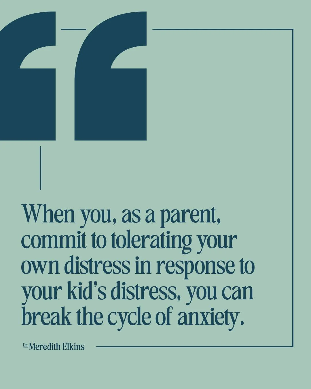 Parenting through anxiety isn&rsquo;t about fixing every feeling&ndash;in yourself, or in your kid. It&rsquo;s about learning to stay steady when emotions run high. When you commit to tolerating your own discomfort, you help your child learn they can