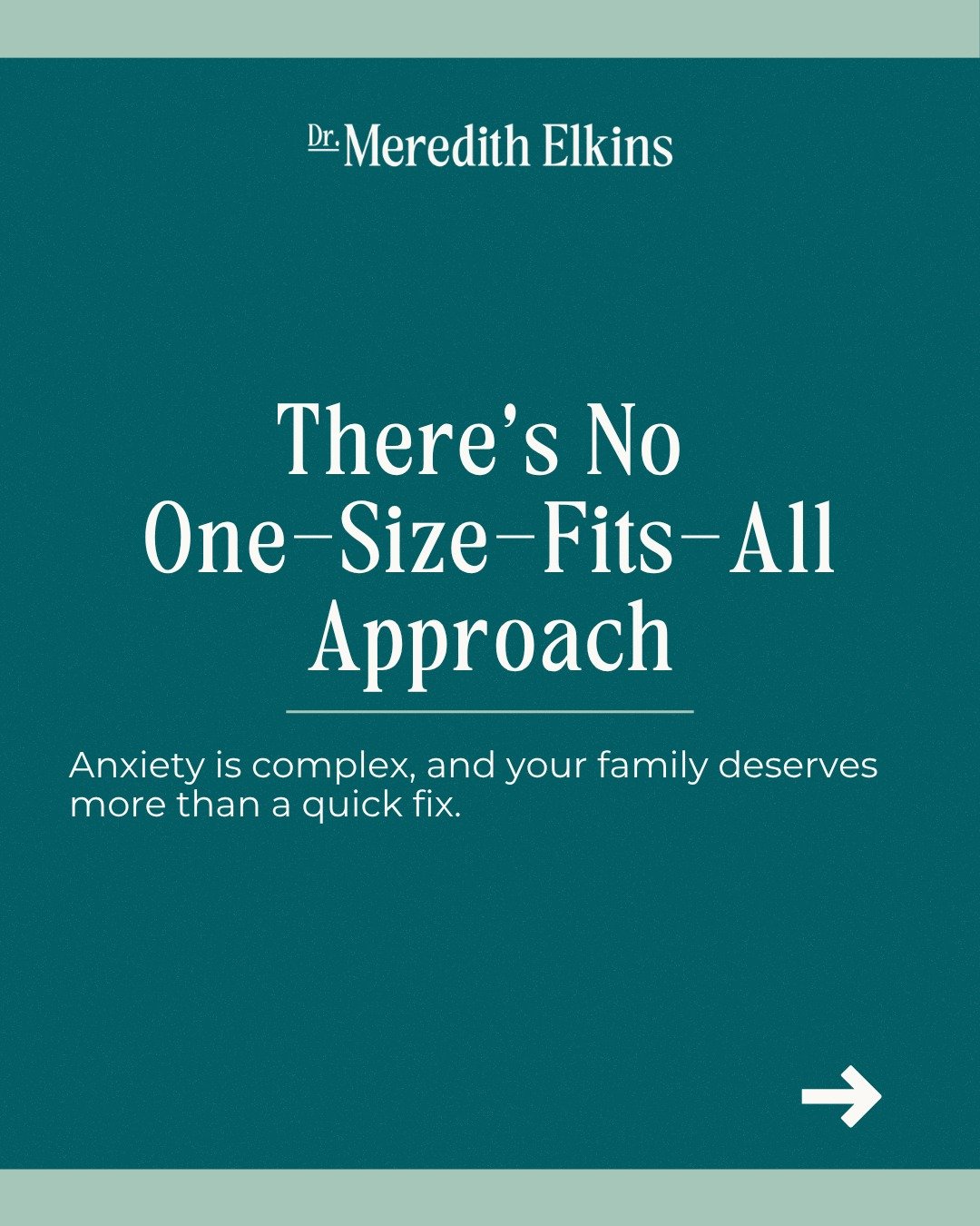 Spoiler Alert: There&rsquo;s no single trick, hack, or script that will POOF! make anxiety disappear. 

Everyone&rsquo;s story is unique, and that&rsquo;s why experts recommend &ldquo;flexibility within fidelity:&rdquo; using proven approaches adapte