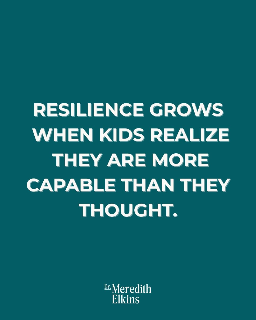 Resilience doesn't appear all at once.
It grows slowly &mdash; through experiences, effort, and small moments of independence that help build true confidence.

When children try something challenging, recover from mistakes, or realize they can do mor