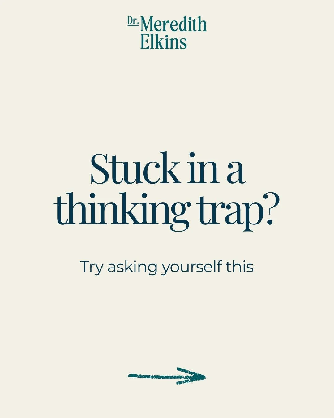 Anxiety has a way of presenting worst-case scenarios as established facts.

"I'm going to fail." "Everyone thinks I'm a disaster." "My kid is never going to be okay."

When anxiety is running the show, these thoughts don