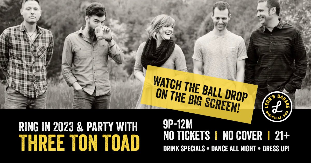 Band Schedule — Leon's Garage