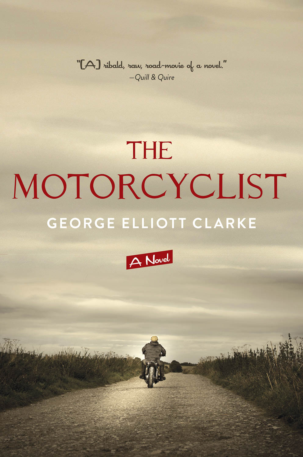 Clarke, The Motorcyclist Book Cover Photograph by Wolf Kettler