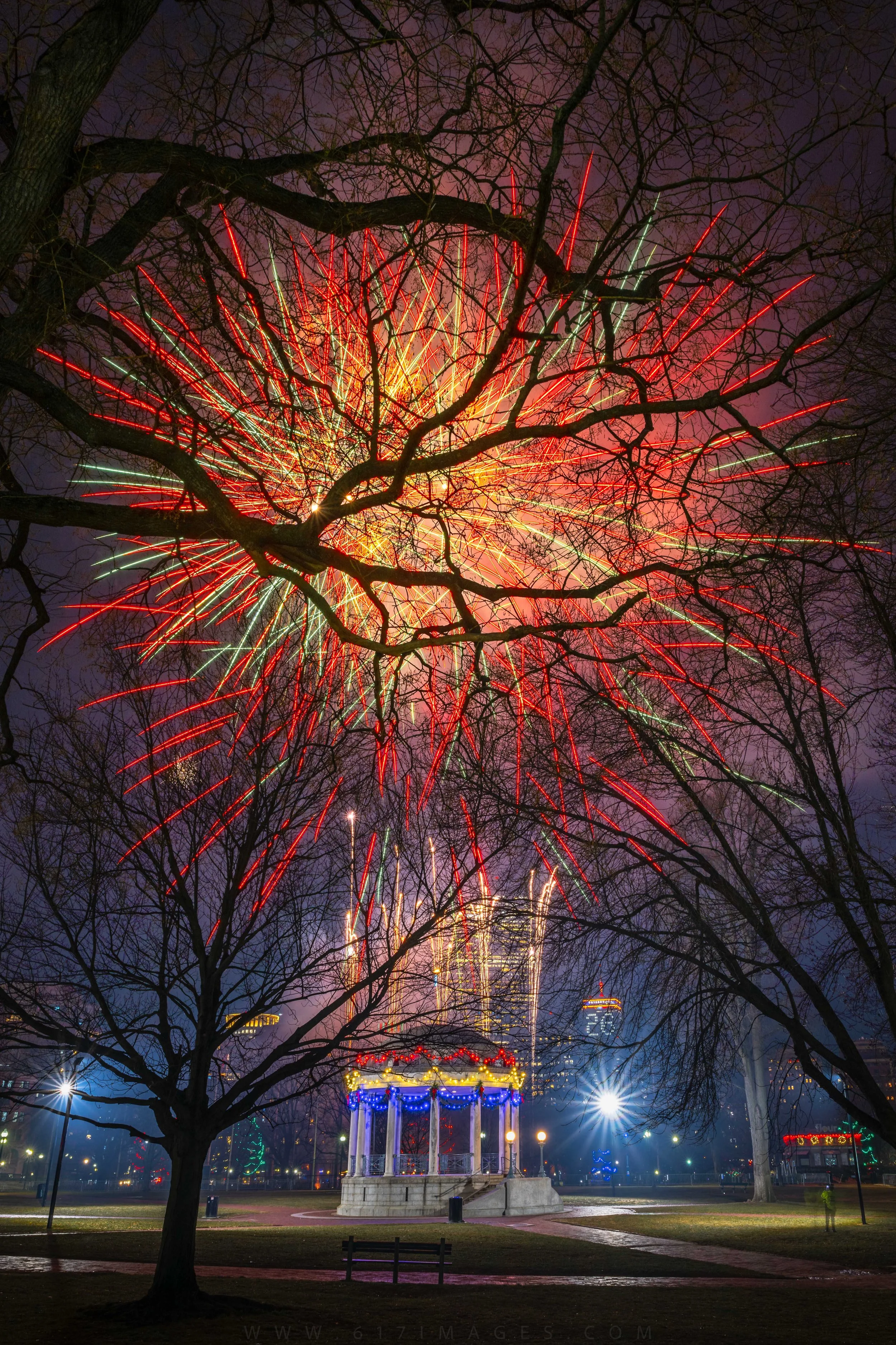 Boston Welcomes 2026 with Fireworks Over the Common and Harbor