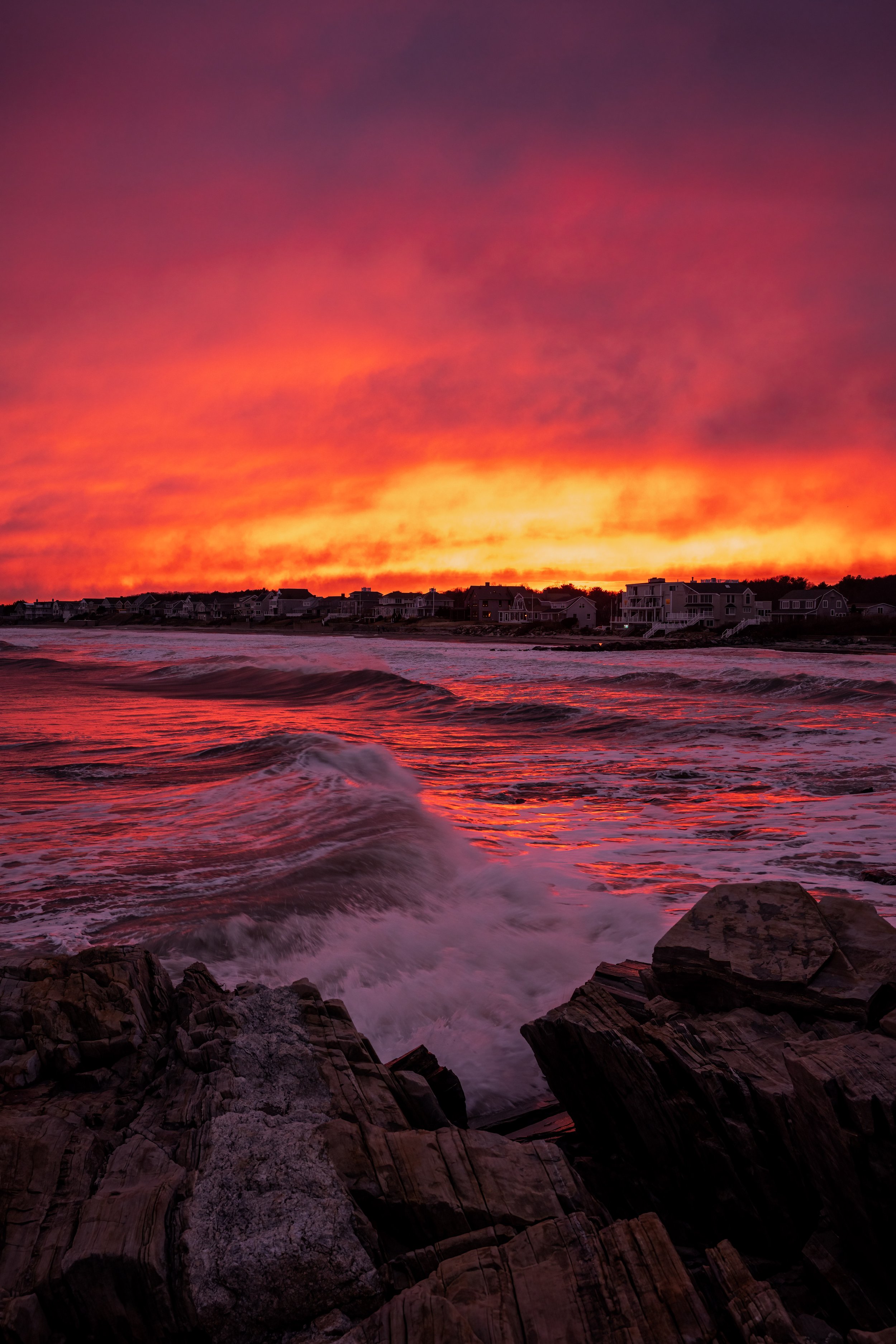 Rye NH Beach Sunset.jpg