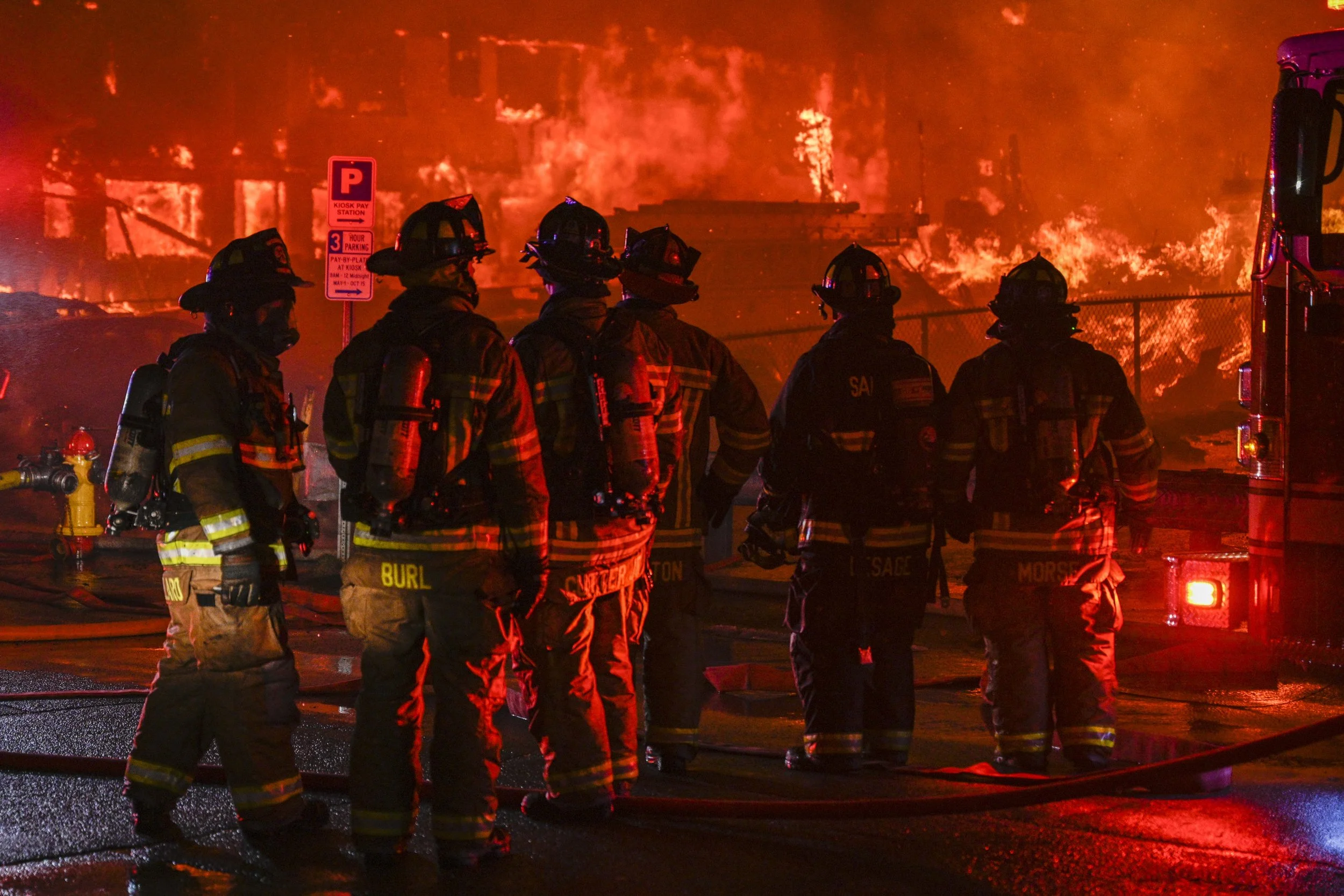 Paper Print - Salisbury Fire