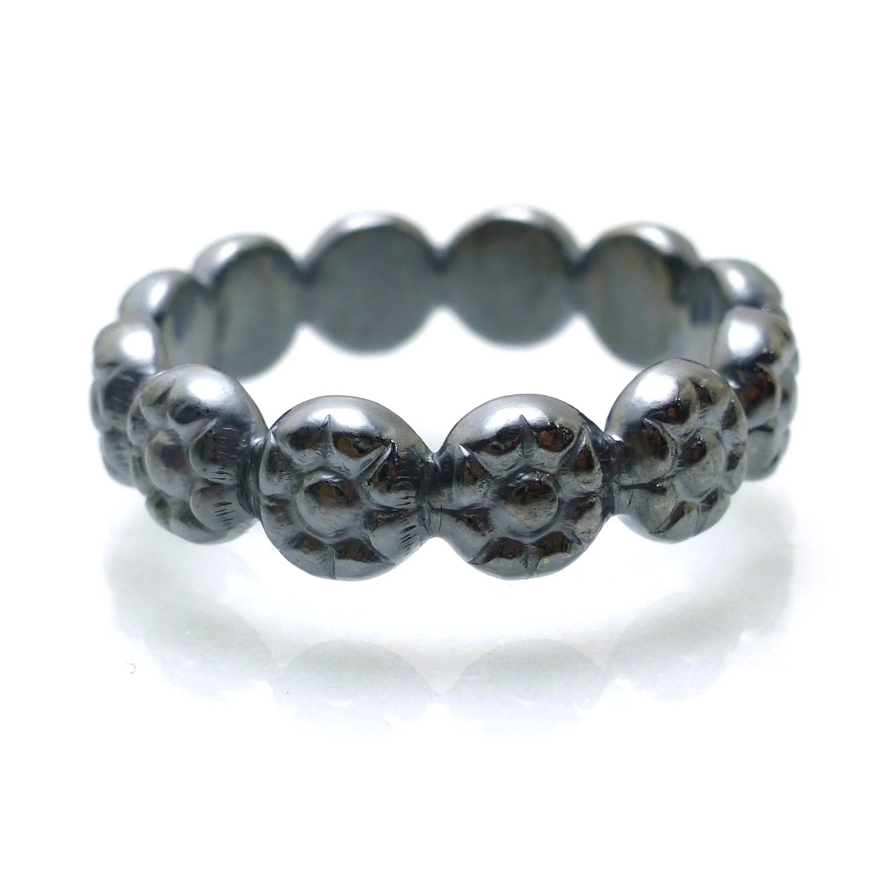 Daisy Stacking Ring in Sterling silver