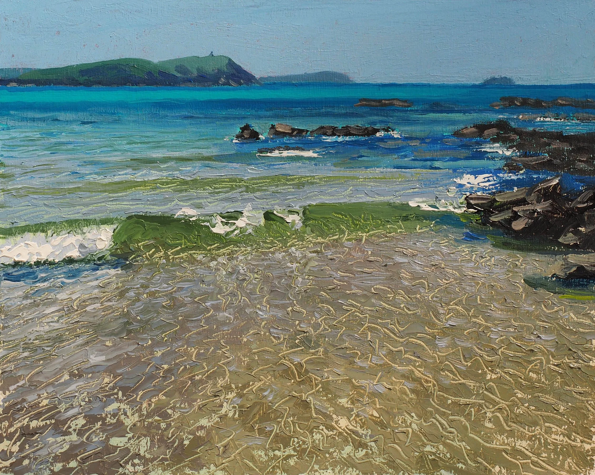 Toes in the water at Daymer Bay £575.00 at the studio