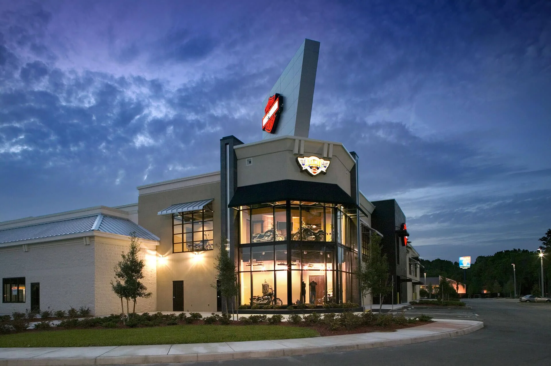 Adamec Harley Davidson — Micamy Design Studio