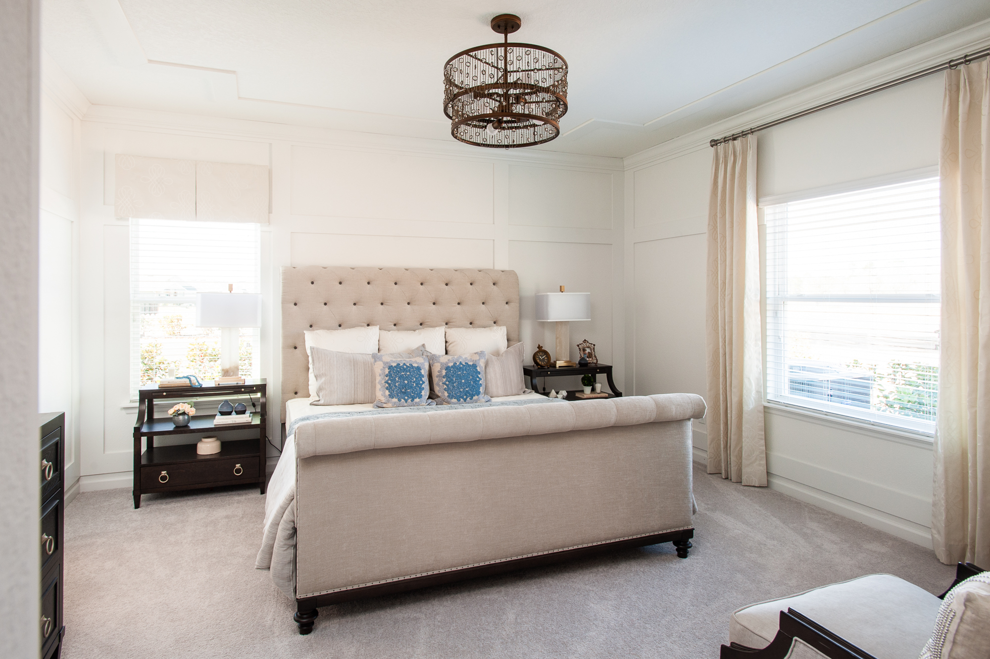 Micamy_Interior Designer_Interior_Design_Model_Merchandising_Owners_Suite_Universal_Furniture_Traditional_Transitional_Upholstered_Headboard_Bronze_Bedroom.jpg
