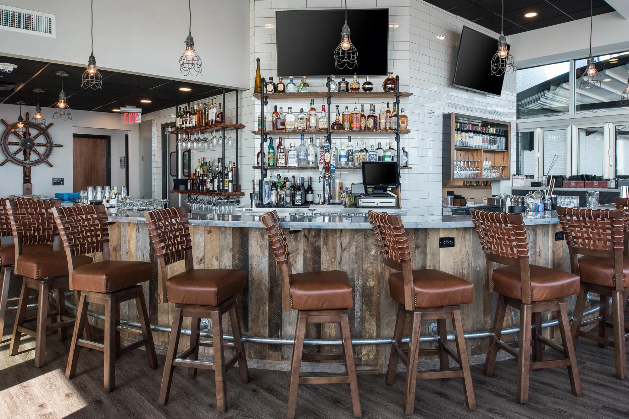Micamy Design Studio_Interior Design_River and Post_Restaurant_Rooftop_Bar_Industrial_Rustic_Coastal_Riverside_Reclaimed Wood_Blog Style_Styling Accessories_St Johns River_Cocktails (2).jpg