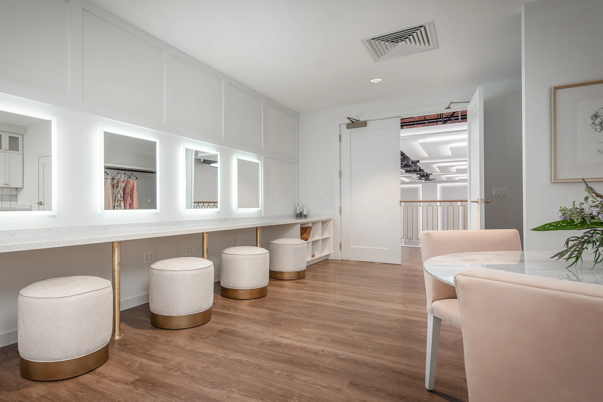 Clay Theatre_Event Space_Wedding Venue_Wood Floors_Brides Maids_Bridal Party_Art Deco Style_Modern_Micamy_Design_Interior Designer_Interiors_Makeup Station.jpg