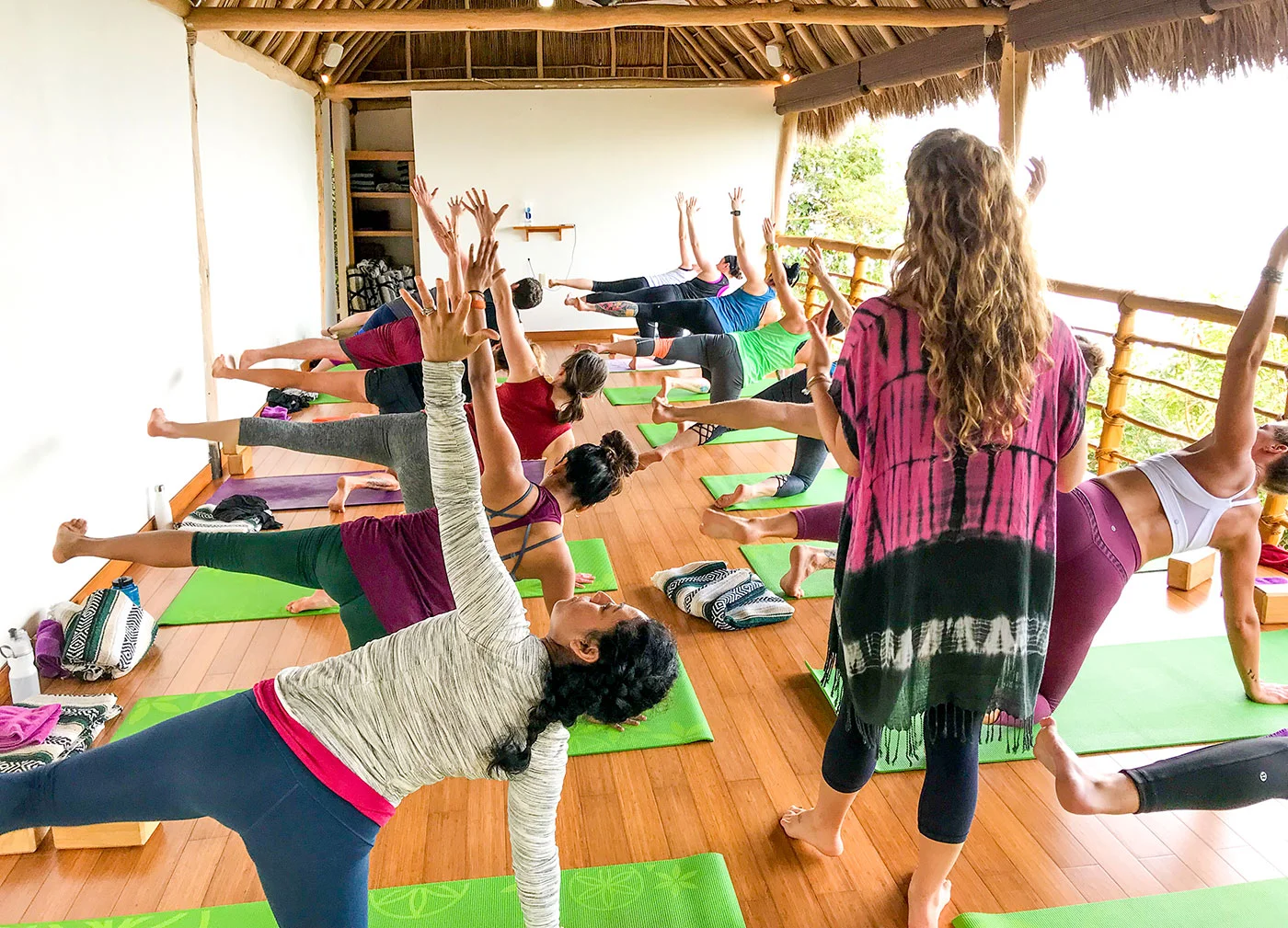 Yoga Students