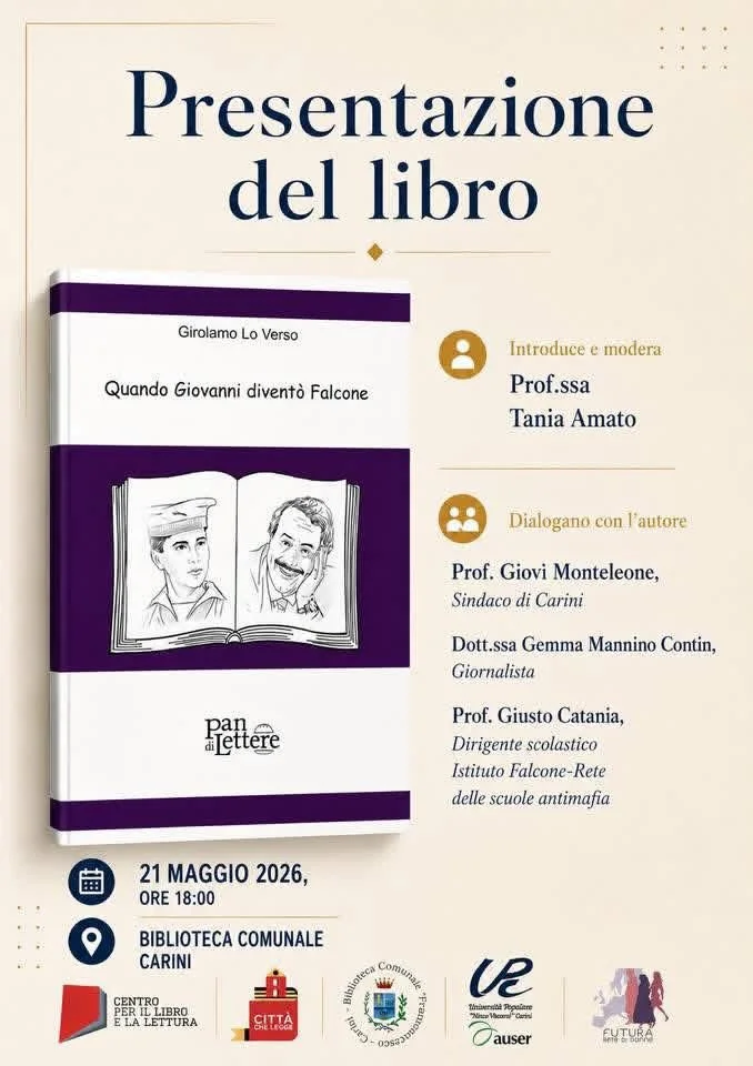 PRESENTAZIONE DEL LIBRO di Girolamo Lo Verso