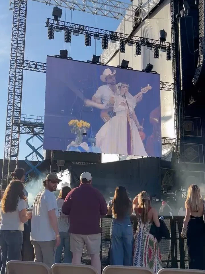 I don&rsquo;t really have words&mdash;flowers for @mumfordandsons green room and @sierraelizabethferrell wearing my flowers and the roses I provided on stage. Still riding a high. The best part is they were all domestically grown&mdash; @rathvinden @
