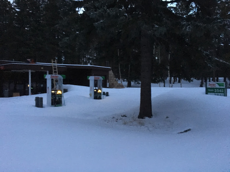 North Rim gas station was closed!