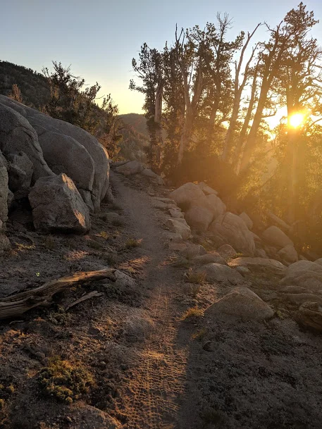 Hike with the sunrise every day