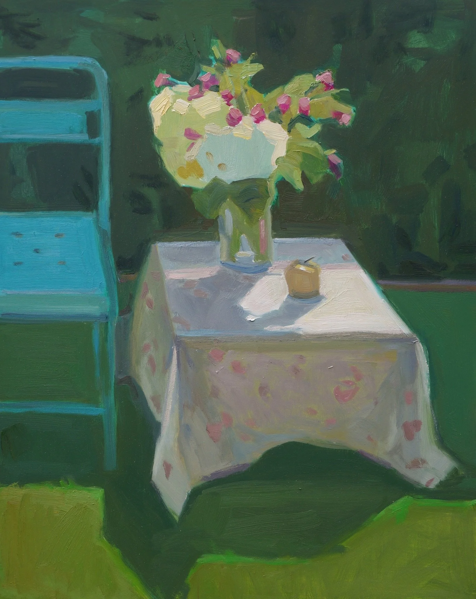 SOLD Afternoon Light, acrylic on canvas, 20 x 16 inches